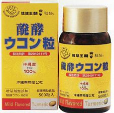 醗酵ウコン粒500粒入り